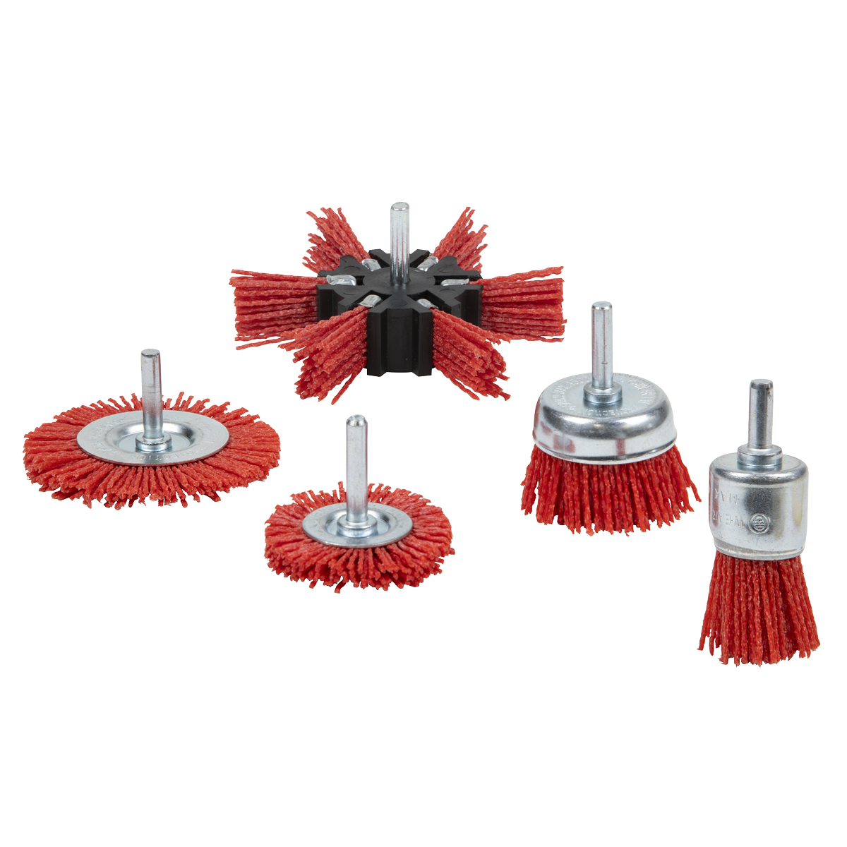 Nylon Filament Brush Set 5pc NFBS05