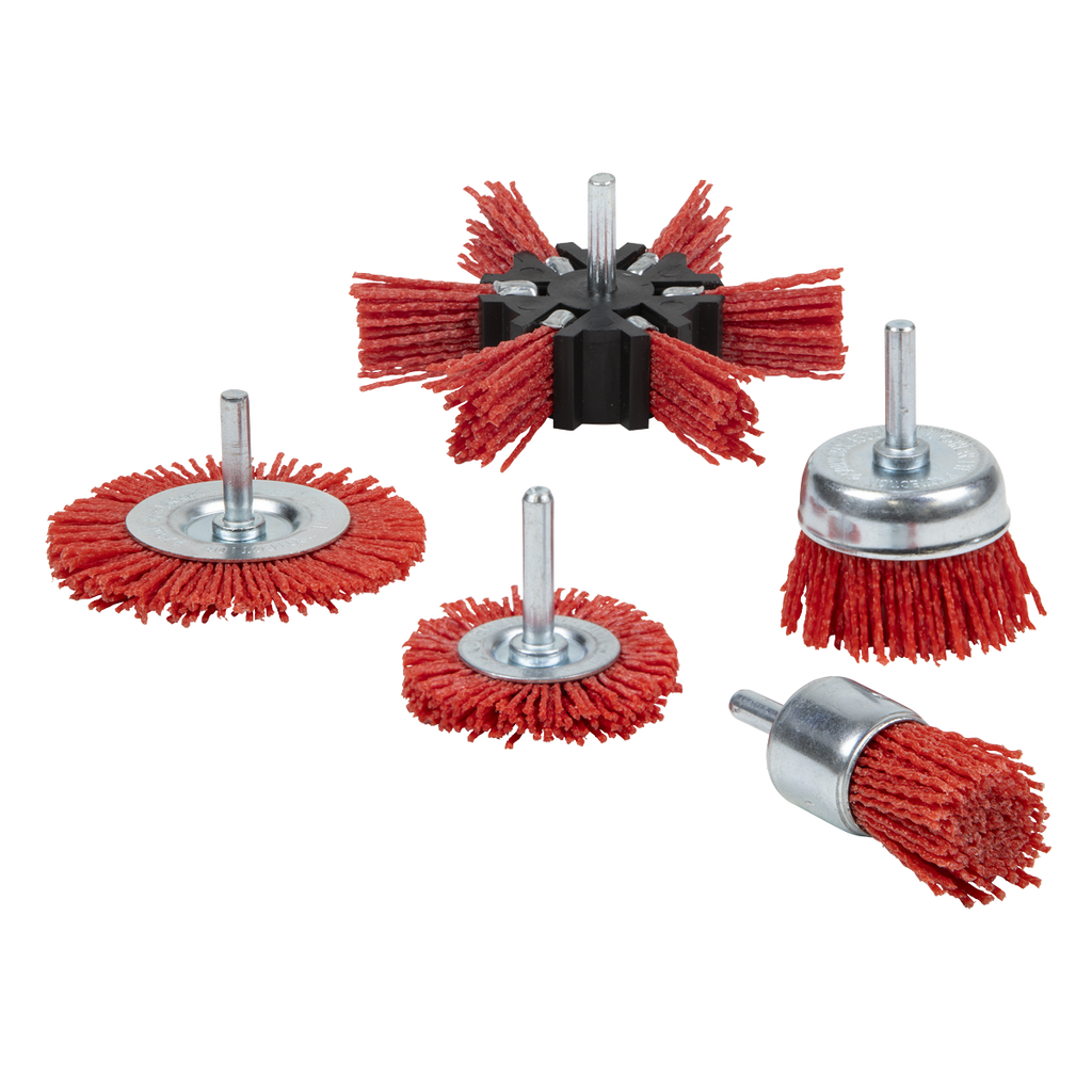 Nylon Filament Brush Set 5pc NFBS05