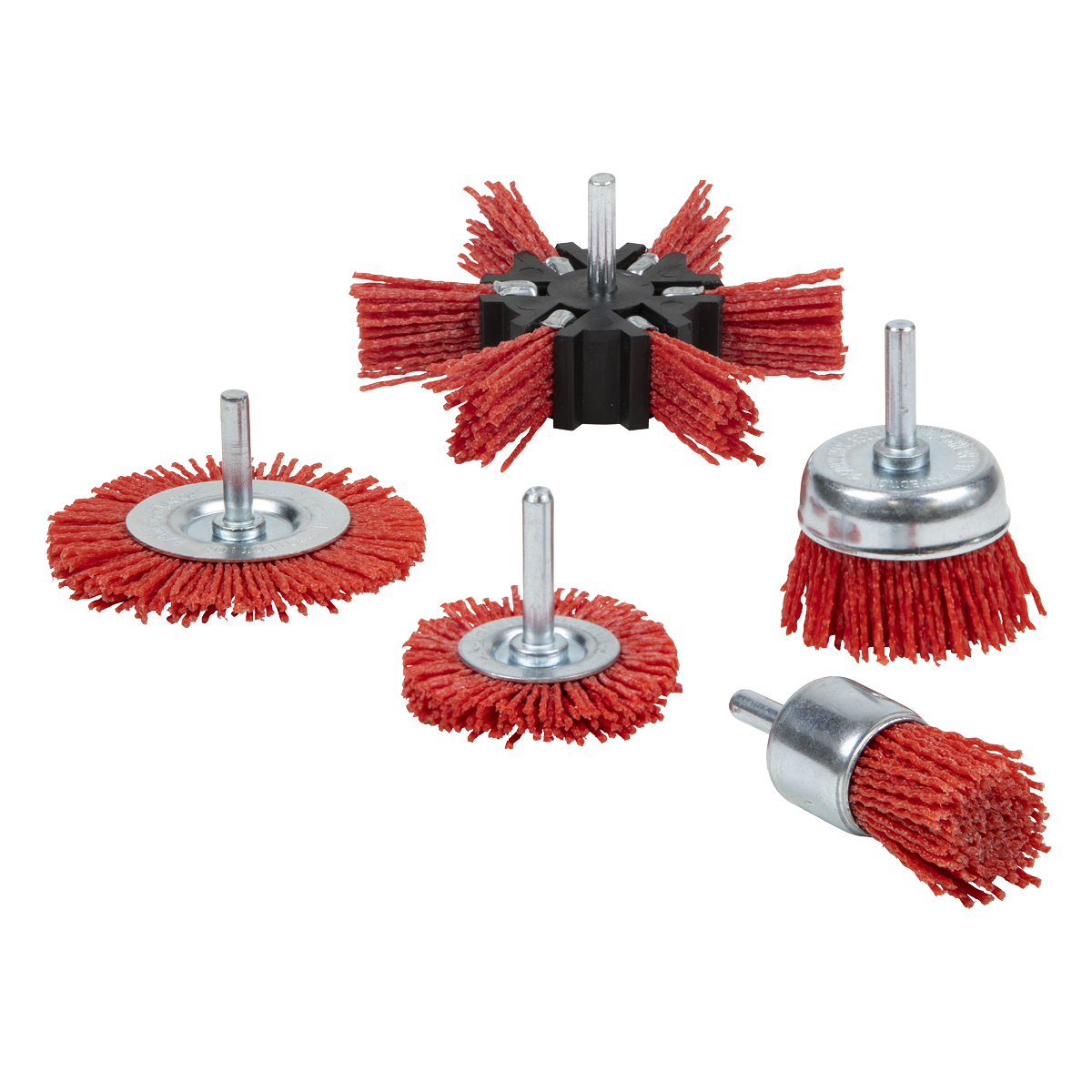 Nylon Filament Brush Set 5pc NFBS05