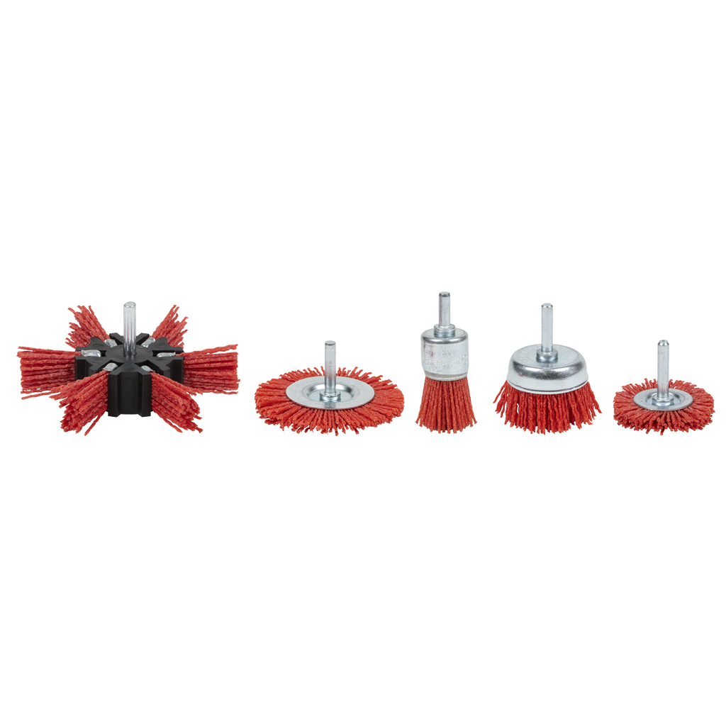 Nylon Filament Brush Set 5pc NFBS05