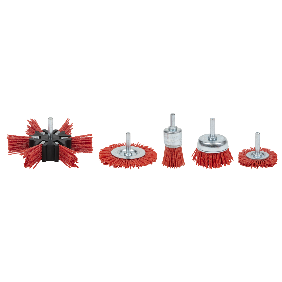 Nylon Filament Brush Set 5pc NFBS05