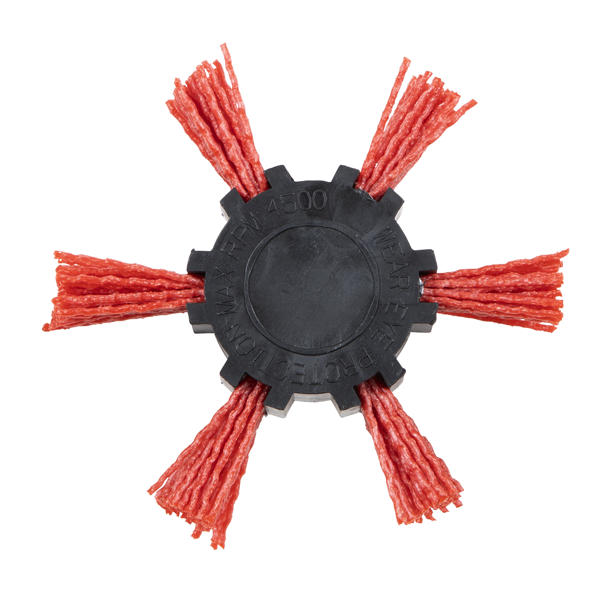 100mm Nylon Filament Strip Brush with 6mm Shaft NFBS100