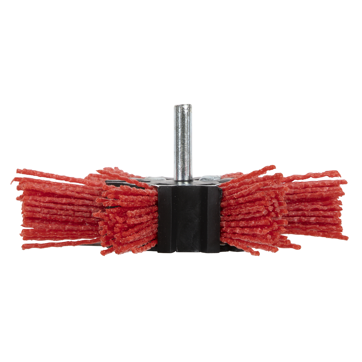 100mm Nylon Filament Strip Brush with 6mm Shaft NFBS100