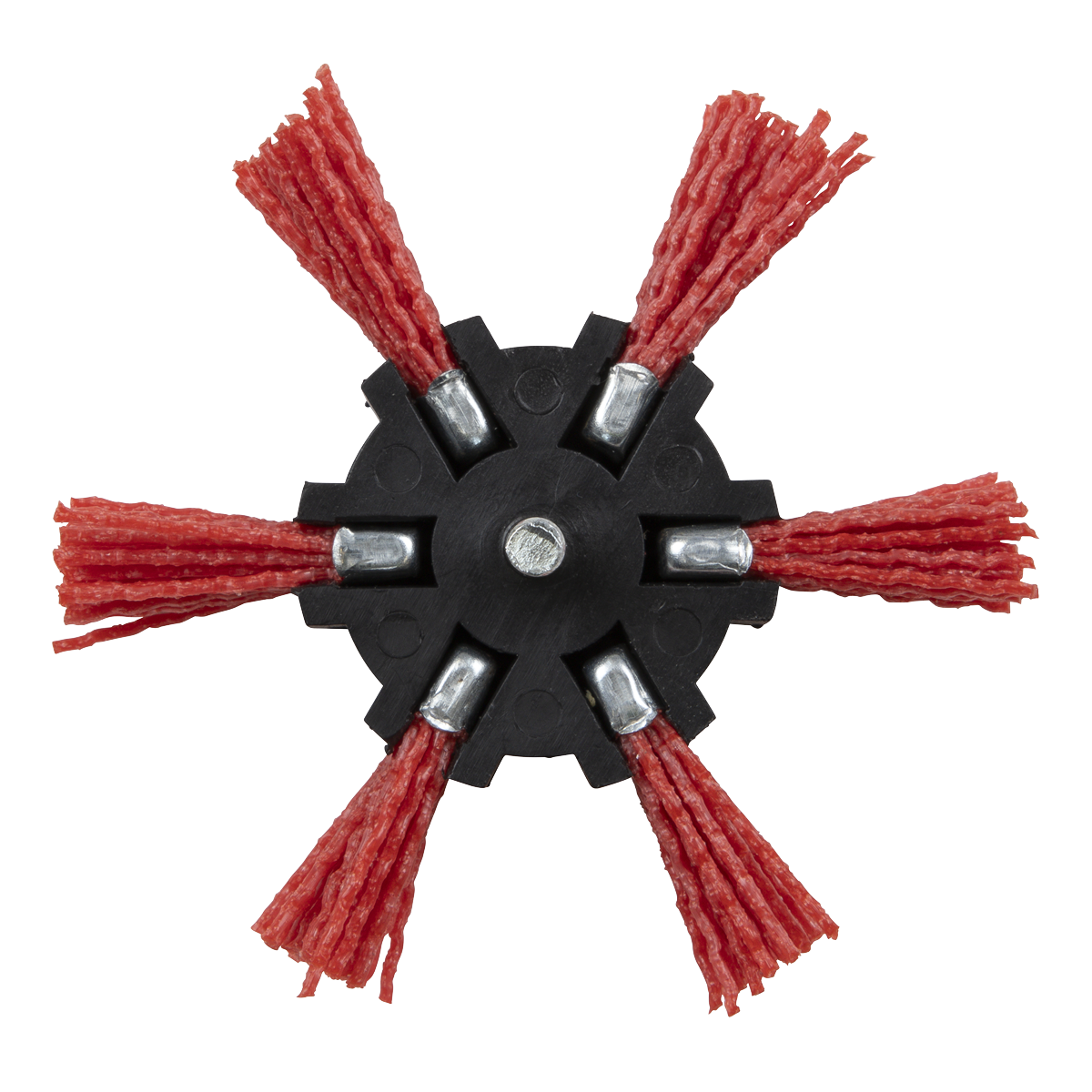 100mm Nylon Filament Strip Brush with 6mm Shaft NFBS100