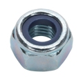Zinc Plated Nylon Locknut M10, DIN 982 - Pack of 100 NLN10