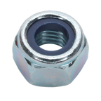 Zinc Plated Nylon Locknut M10, DIN 982 - Pack of 100 NLN10