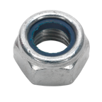 Zinc Plated Nylon Locknut M14, DIN 982 - Pack of 25 NLN14