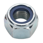 Zinc Plated Nylon Locknut M16, DIN 982 - Pack of 25 NLN16