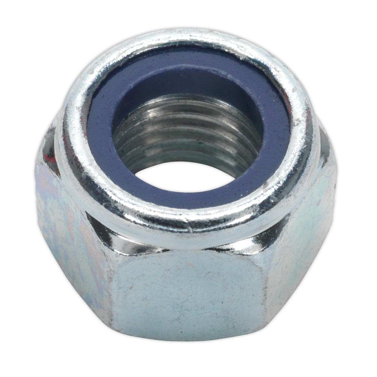 Zinc Plated Nylon Locknut M16, DIN 982 - Pack of 25 NLN16