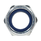 Zinc Plated Nylon Locknut M16, DIN 982 - Pack of 25 NLN16
