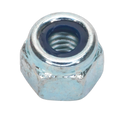 Zinc Plated Nylon Locknut M5, DIN 982 - Pack of 100 NLN5