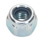 Zinc Plated Nylon Locknut M6, DIN 982 - Pack of 100 NLN6