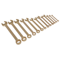 Non-Sparking Combination Spanner Set 13pc NS001