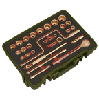 Non-Sparking Socket Set 1/2"Sq Drive 31pc NS039