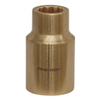 Socket 11mm 1/2"Sq Drive - Non-Sparking WallDrive® NS044