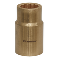 Non-Sparking Socket 1/2"Sq Drive 14mm NS047