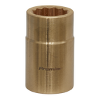 Non-Sparking Socket 1/2"Sq Drive 16mm NS049