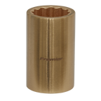 Non-Sparking Socket 1/2"Sq Drive 17mm NS050
