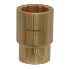 Non-Sparking Socket 1/2"Sq Drive 21mm NS054