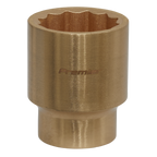Non-Sparking Socket 1/2"Sq Drive 27mm NS059