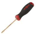 3 x 75mm Slotted Screwdriver - Non-Sparking NS092
