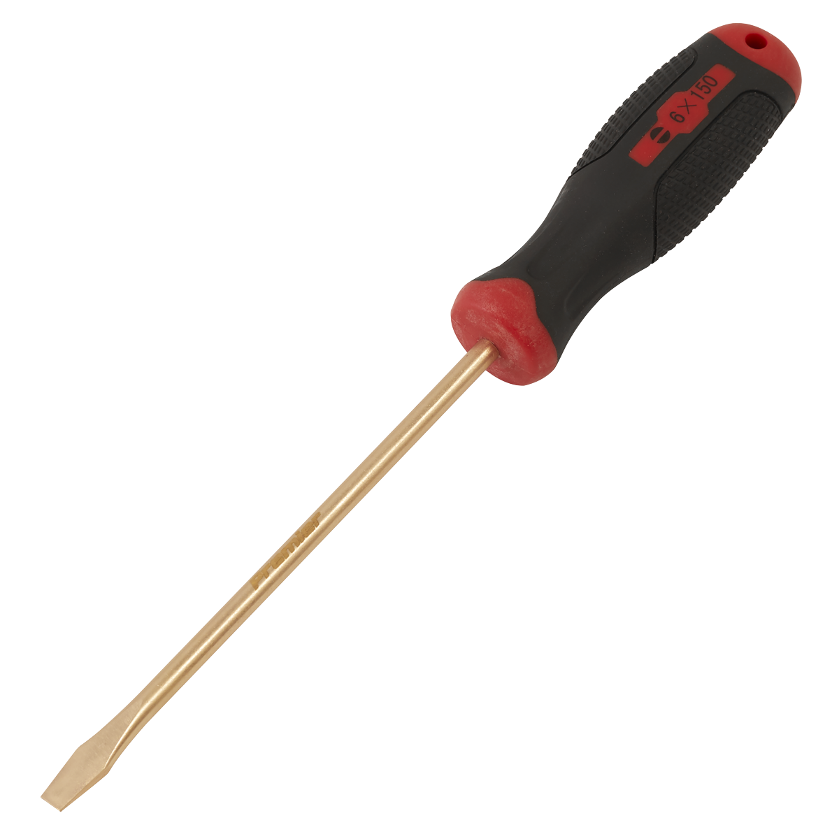 Non-Sparking Slotted Screwdriver 6 x 150mm NS094