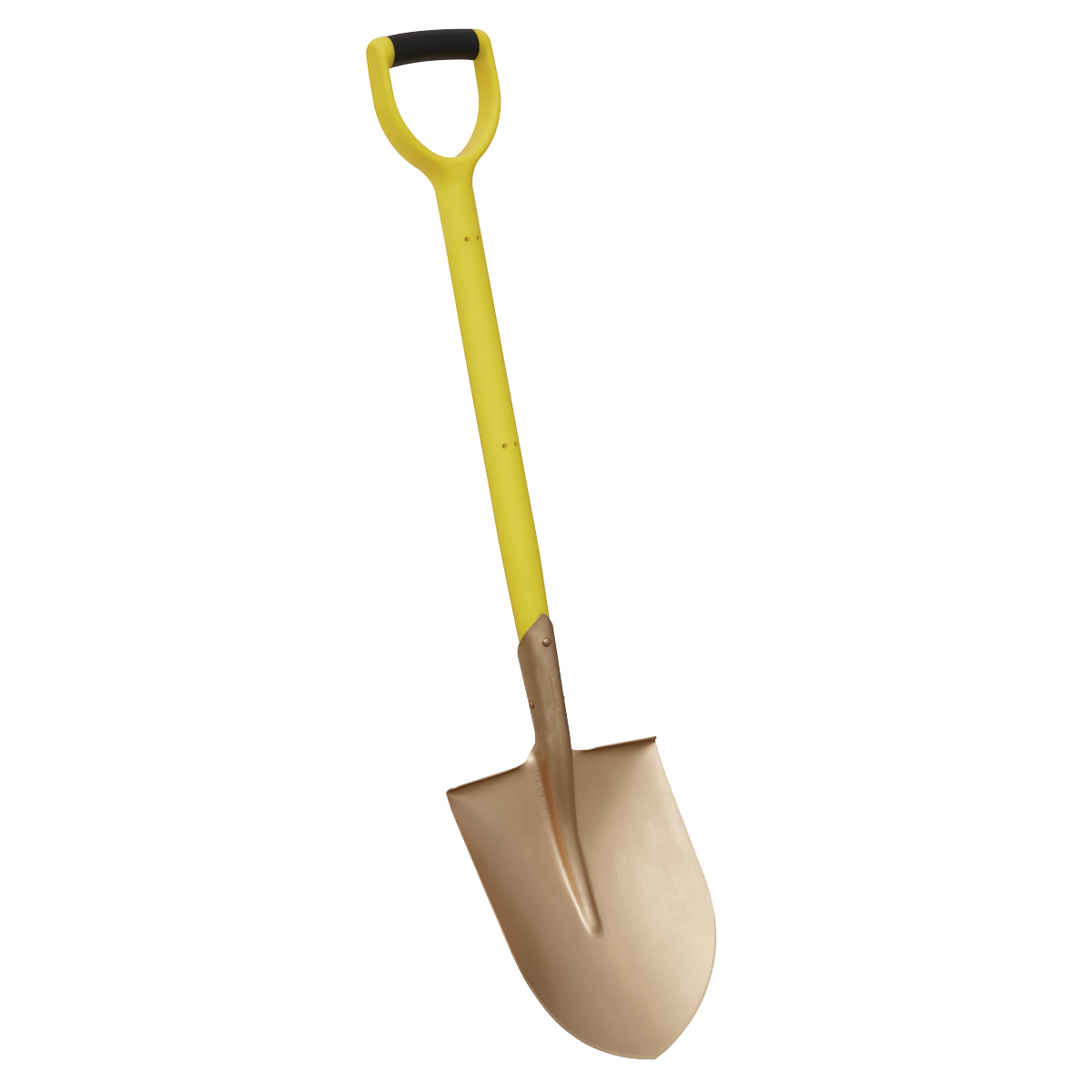 Non-Sparking Round Point Shovel 240 x 420 x 990mm NS107