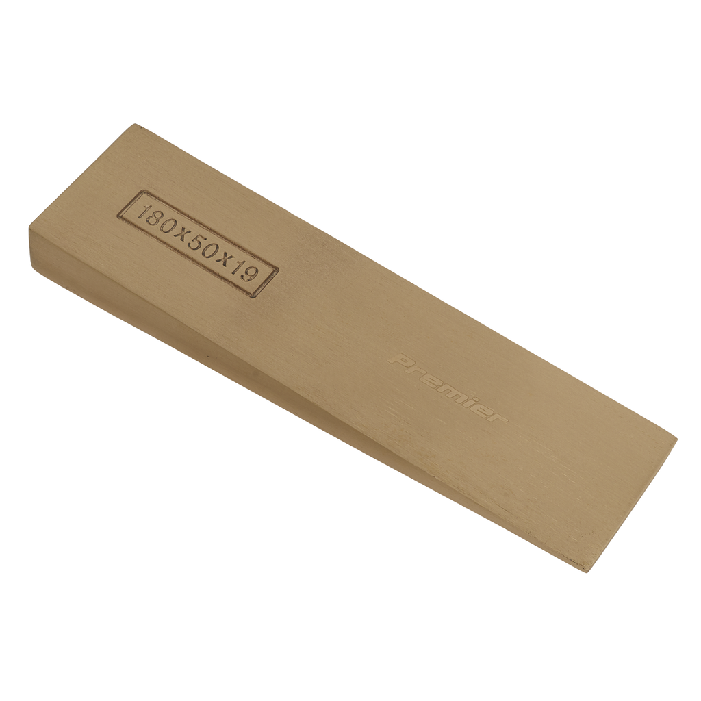 Non-Sparking Wedge 180 x 50 x 19mm NS121