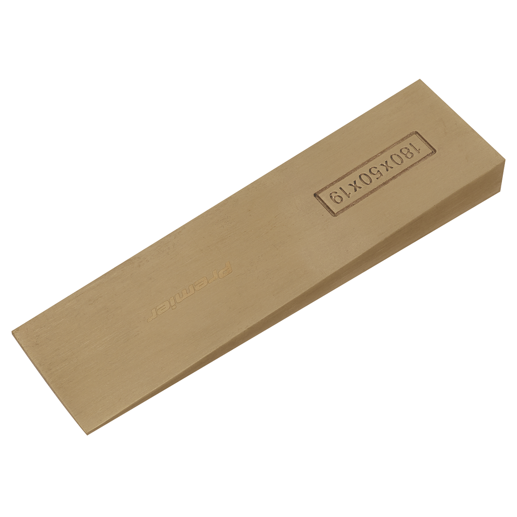Non-Sparking Wedge 180 x 50 x 19mm NS121