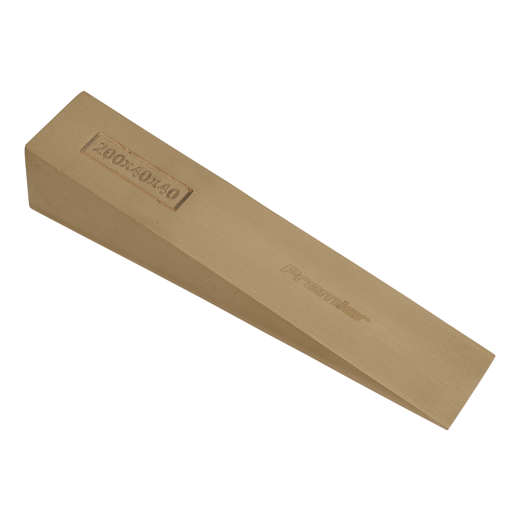Non-Sparking Wedge 200 x 40 x 40mm NS122