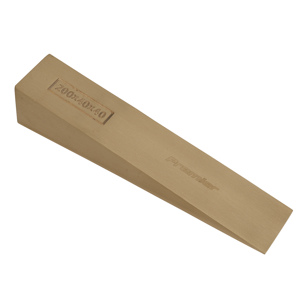 Non-Sparking Wedge 200 x 40 x 40mm NS122