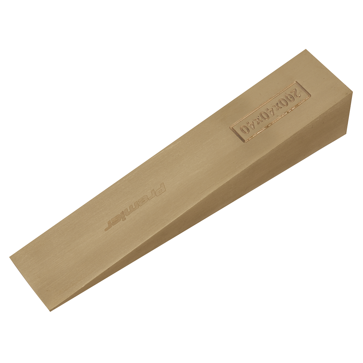 Non-Sparking Wedge 200 x 40 x 40mm NS122
