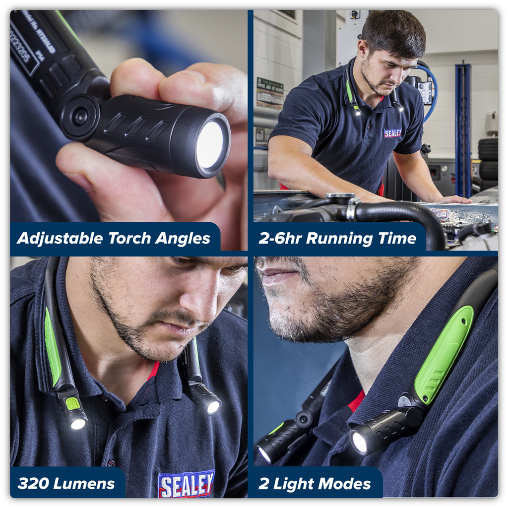 Rechargeable Neck Torch 3W SMD LED NT320LED