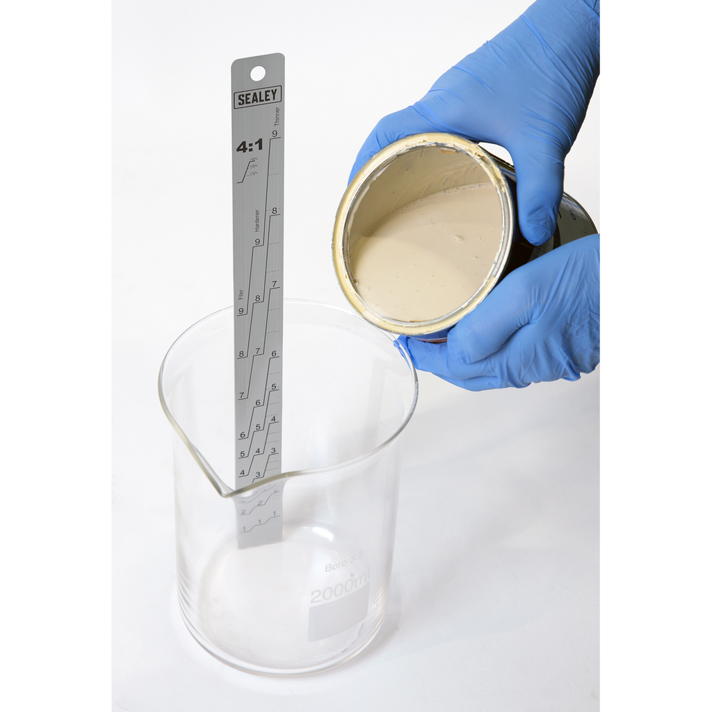 Aluminium Paint Measuring Stick 2:1/4:1 PA04