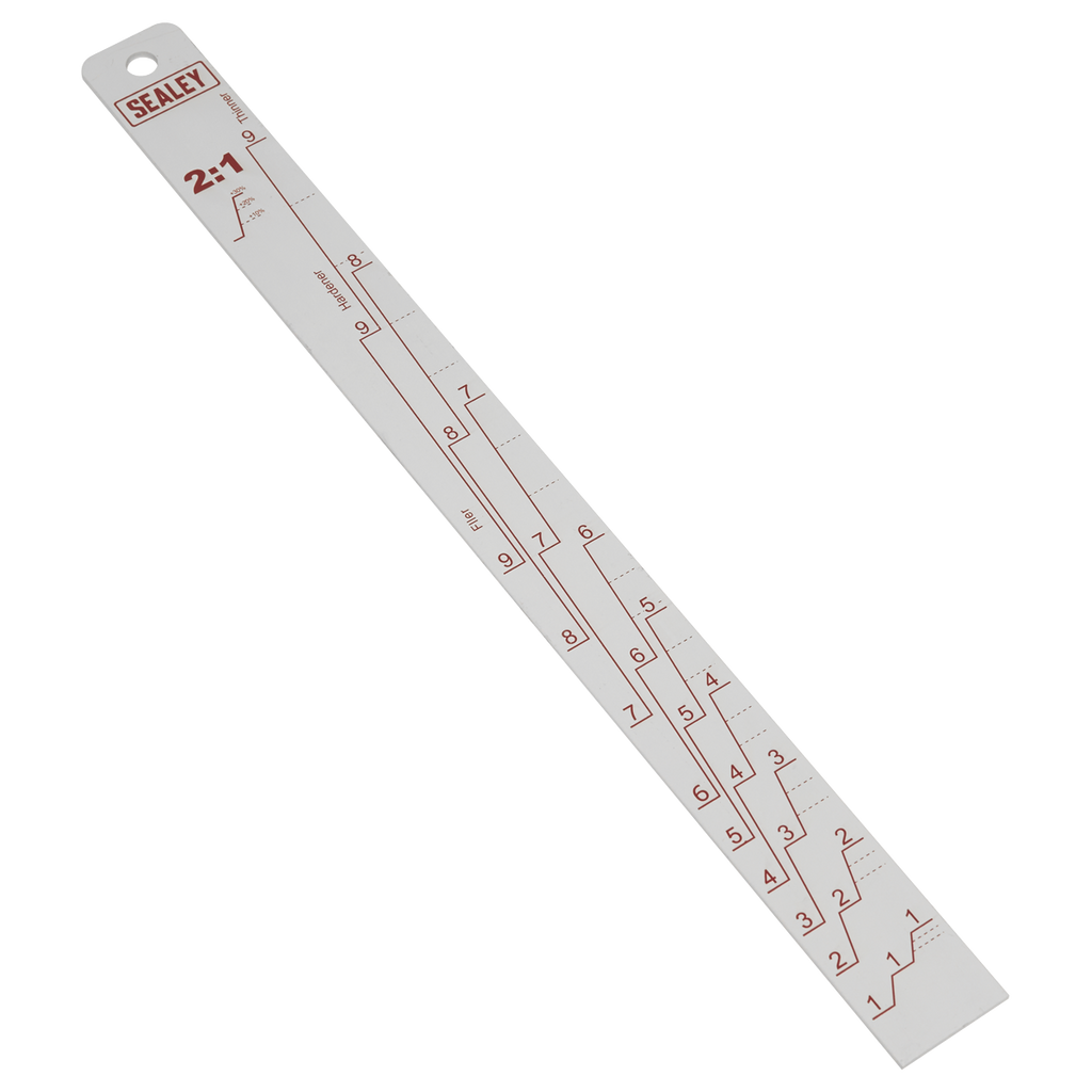 Aluminium Paint Measuring Stick 2:1/4:1 PA04