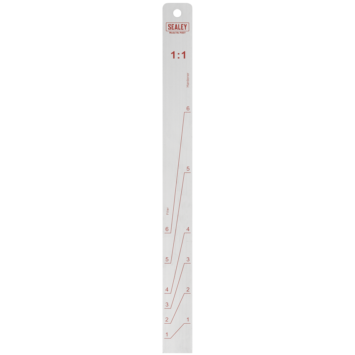 Aluminium Paint Measuring Stick 1:1/3:1 PA07