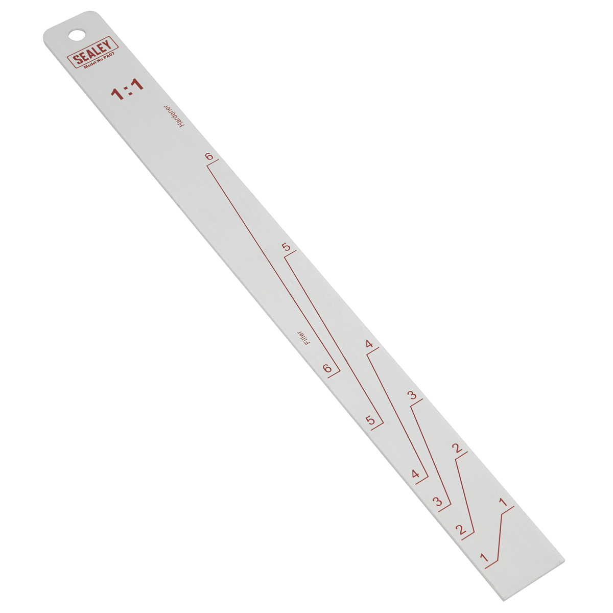 Aluminium Paint Measuring Stick 1:1/3:1 PA07