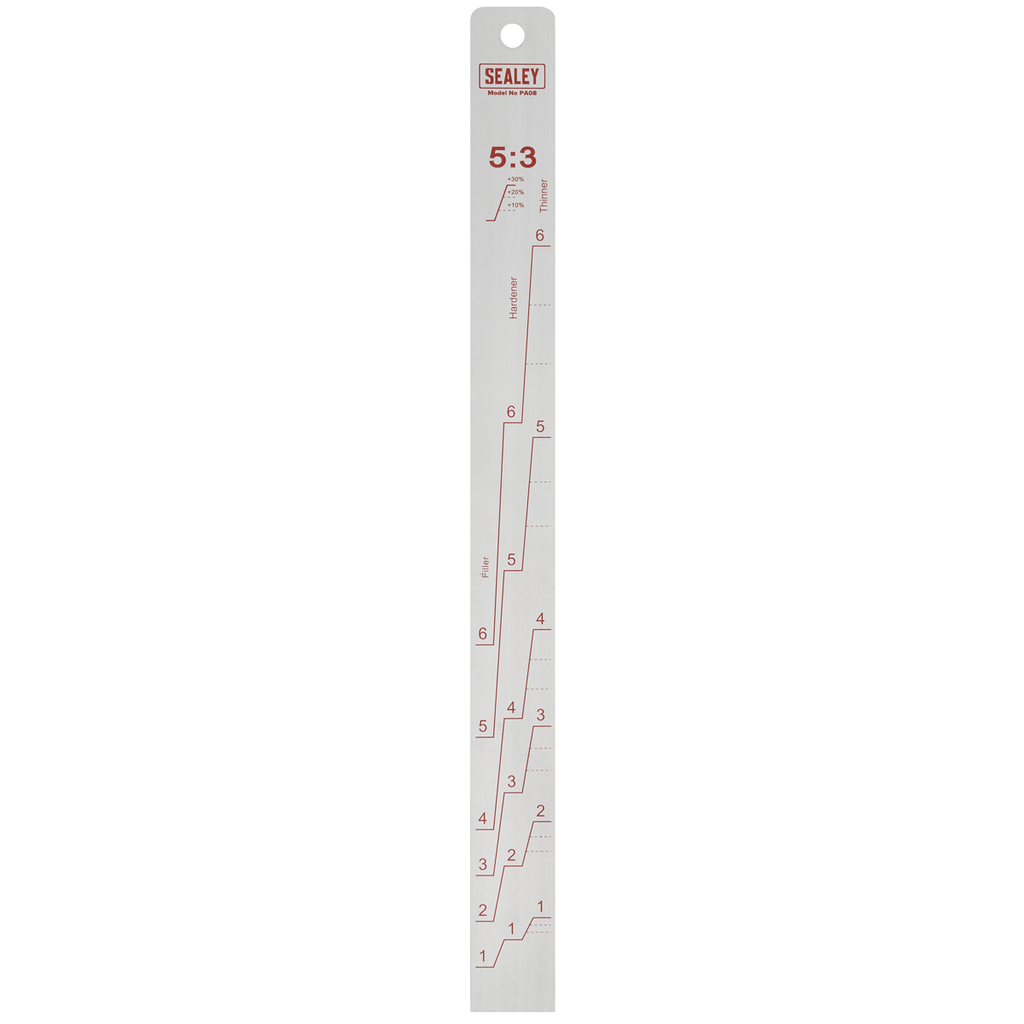 Aluminium Paint Measuring Stick 5:1/5:3 PA08