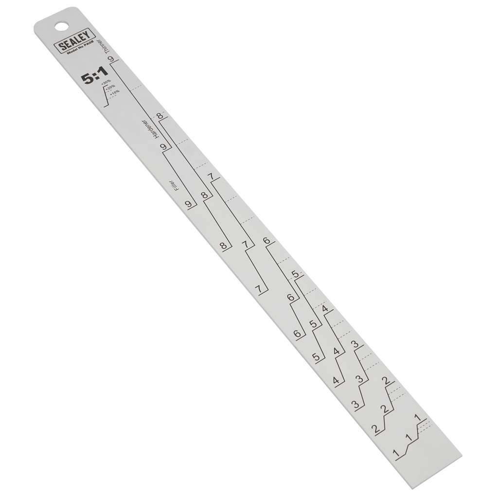Aluminium Paint Measuring Stick 5:1/5:3 PA08
