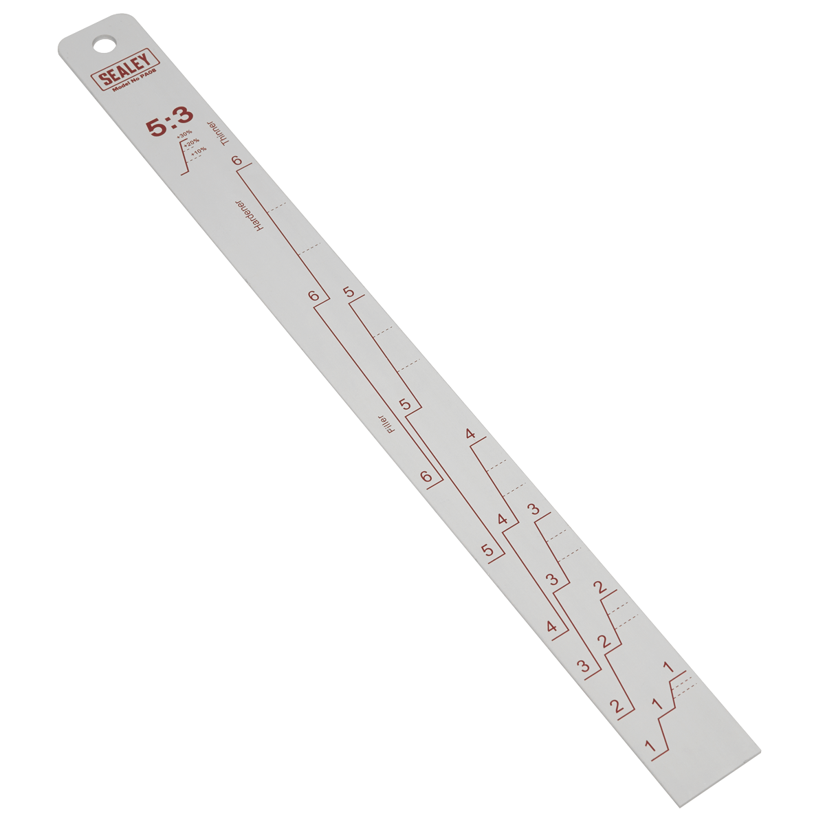 Aluminium Paint Measuring Stick 5:1/5:3 PA08