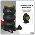 Air Operated Long Handle Fast 3-Stage Jack 3 Tonne PAFJ3
