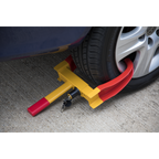 Claw Car Wheel Clamp with Lock & Key PB395