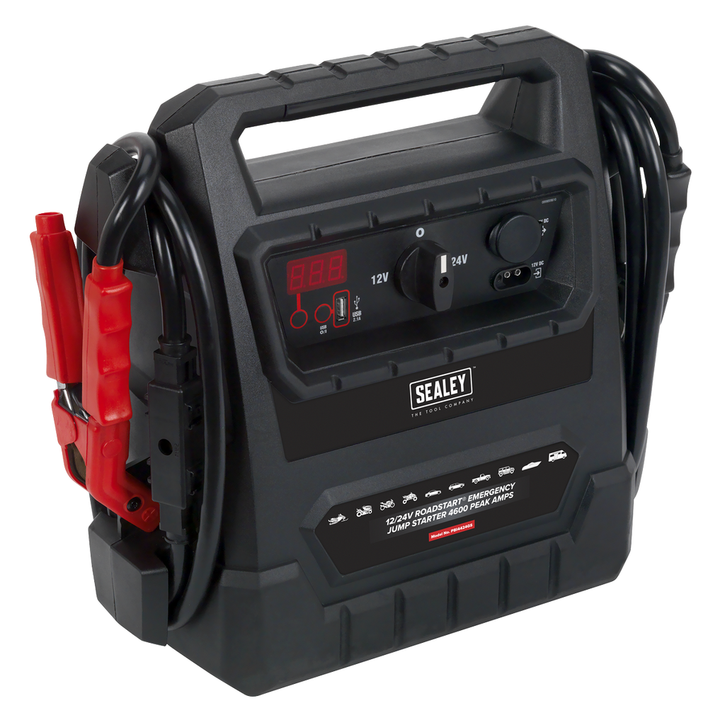 12/24V Emergency Jump Starter 4600 Peak Amps PBI4424GS