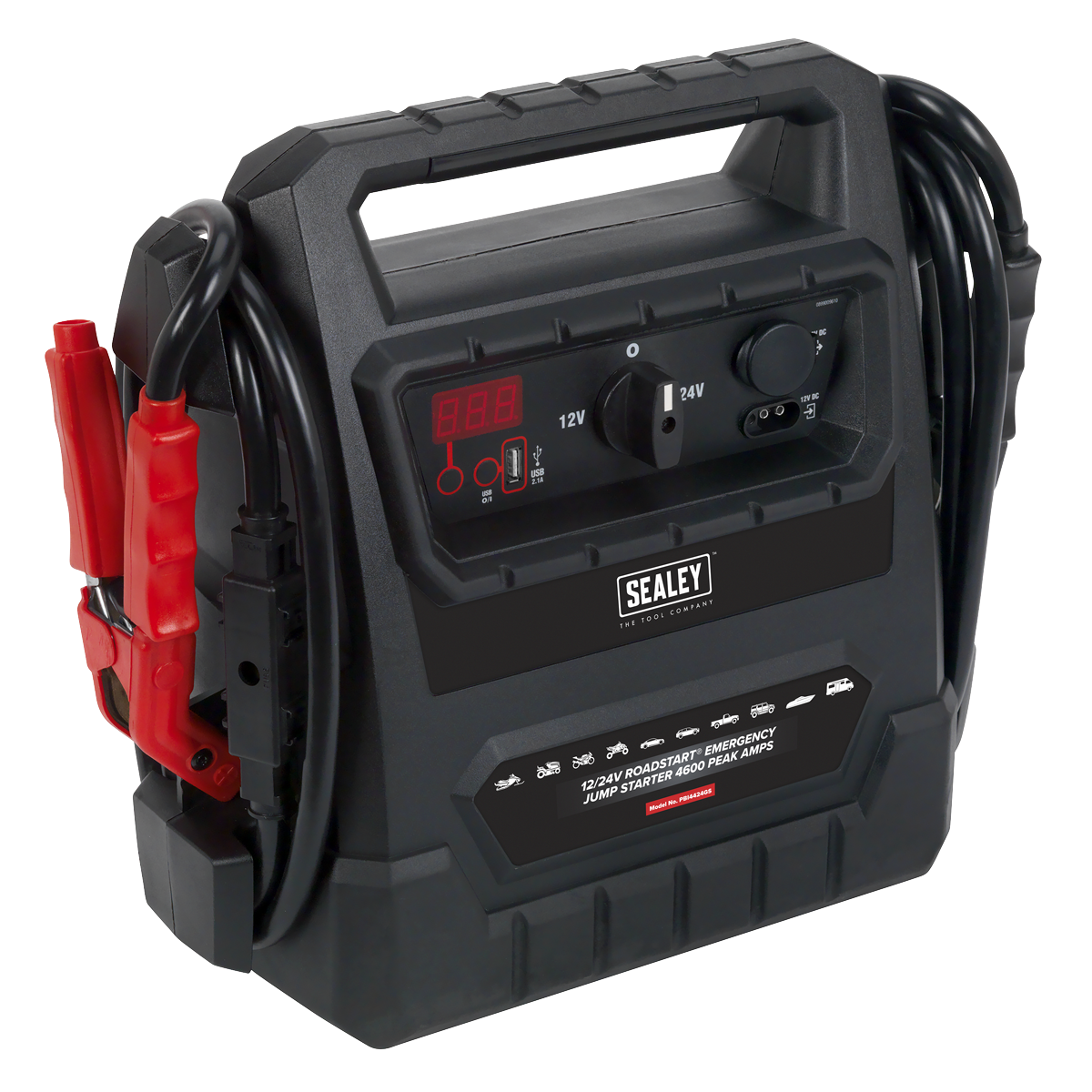 12/24V Emergency Jump Starter 4600 Peak Amps PBI4424GS