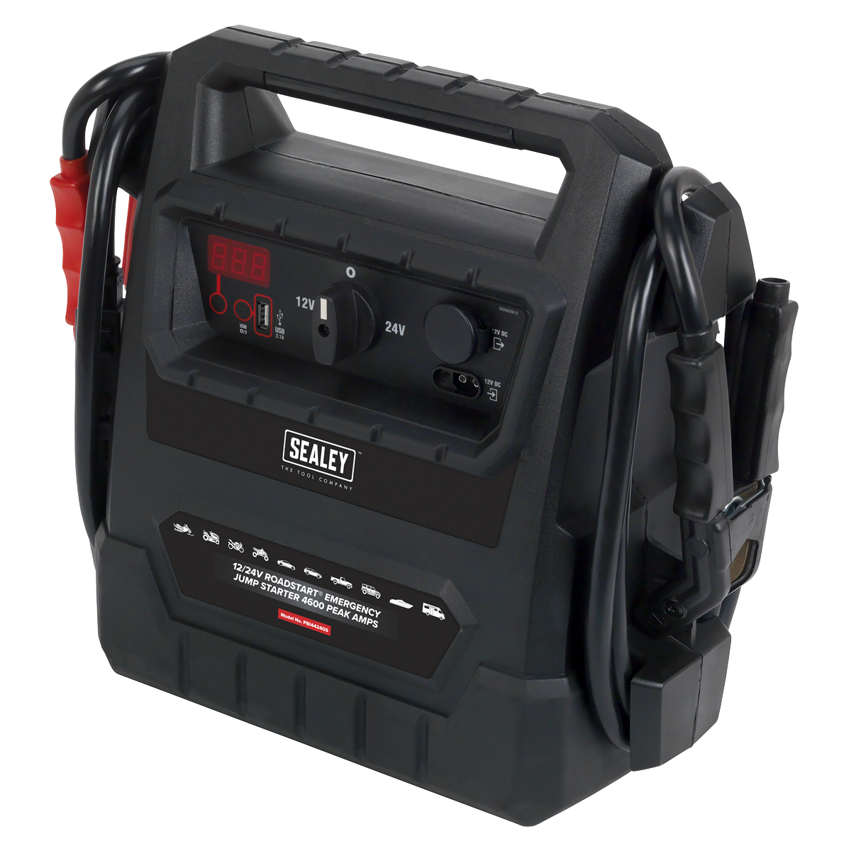 12/24V Emergency Jump Starter 4600 Peak Amps PBI4424GS