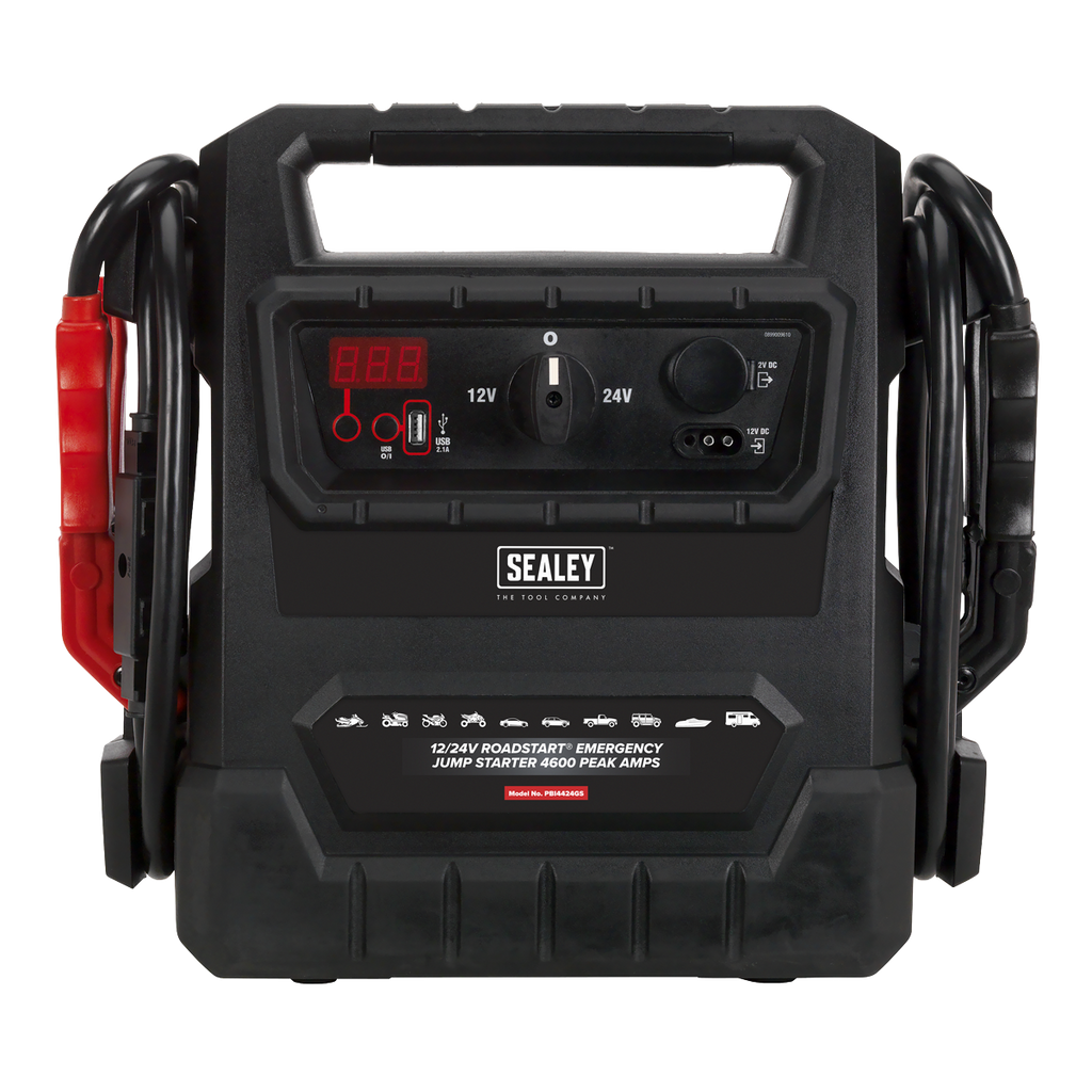 12/24V Emergency Jump Starter 4600 Peak Amps PBI4424GS