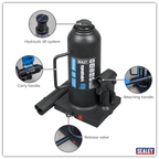 Bottle Jack 10 Tonne PBJ10S