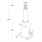 Bottle Jack 20 Tonne PBJ20S