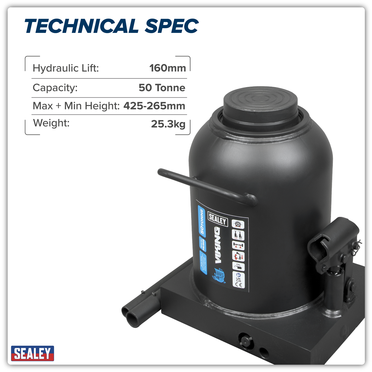 Bottle Jack 50 Tonne PBJ50S