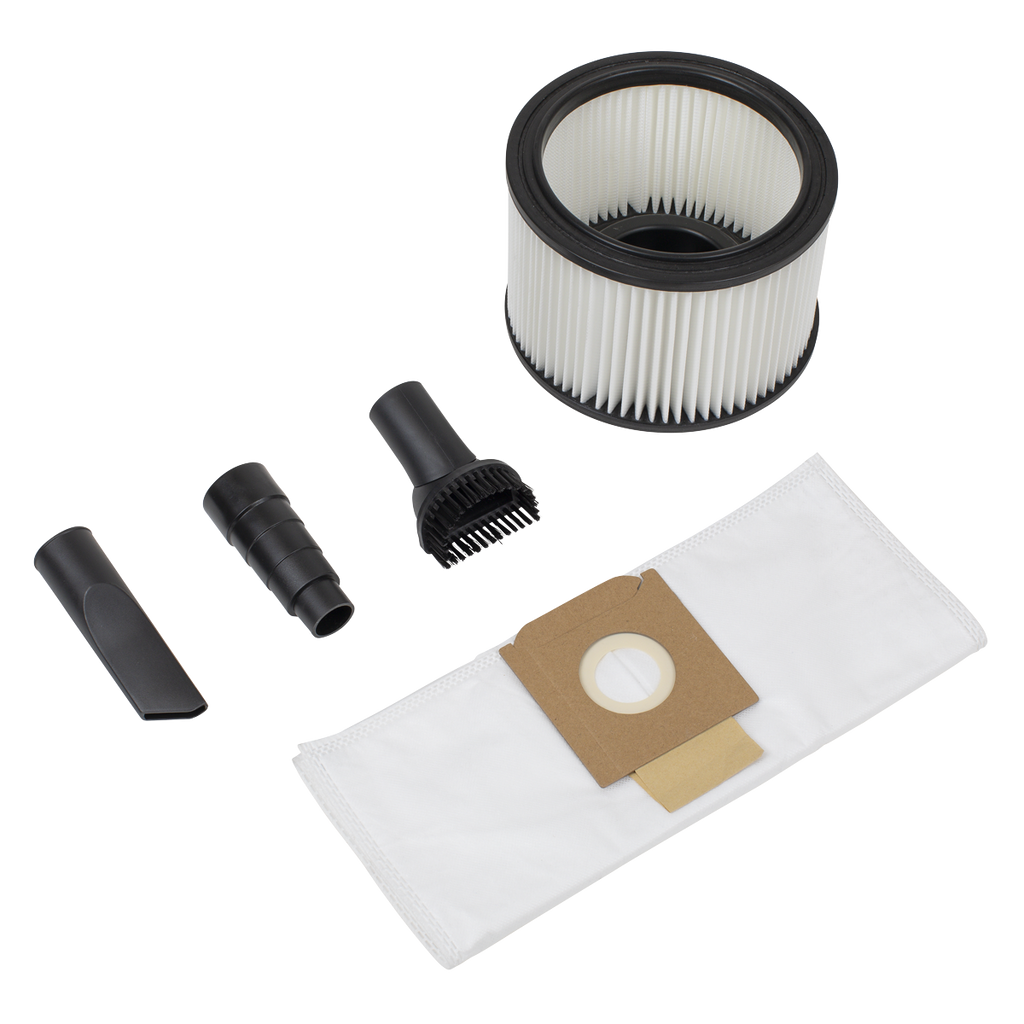 15L BuilderVac® M Class Vacuum Cleaner Wet & Dry with Stainless Steel Drum 1000W/110V PC150BV110V